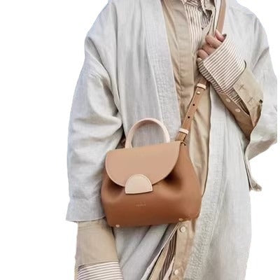 POLENE Small Pig Bag with Shoulder Strap