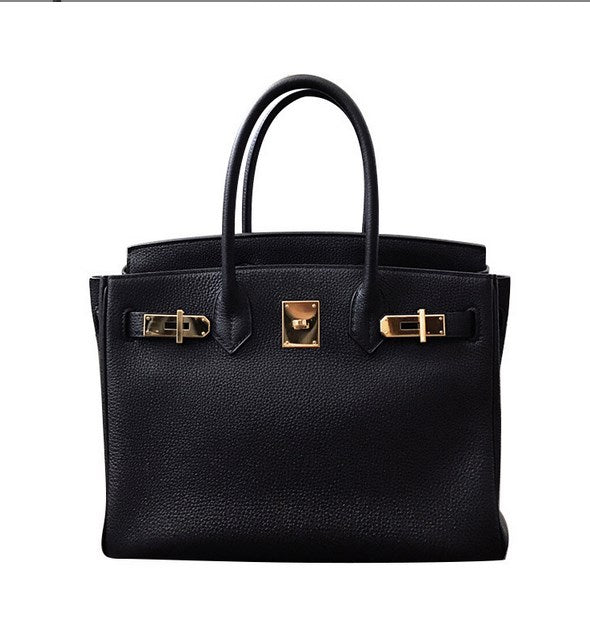 Piper Genuine Leather Crocodile Pattern Handbag