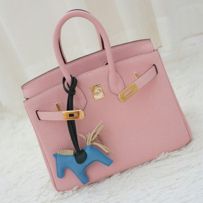 Piper Genuine Leather Crocodile Pattern Handbag