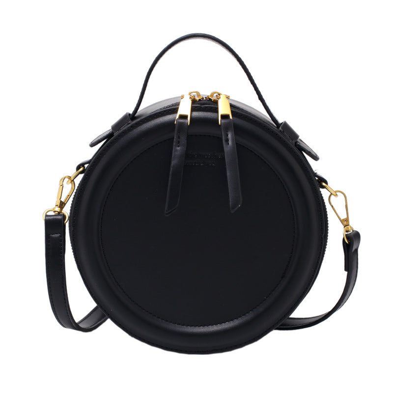 HAZEL Small Round Messenger Handbag