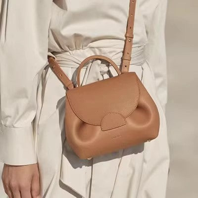 POLENE Small Pig Bag with Shoulder Strap