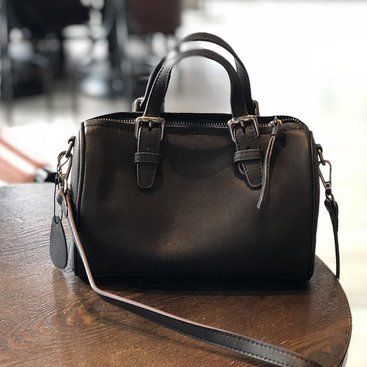 EMERY Retro Cowhide Leather Bag