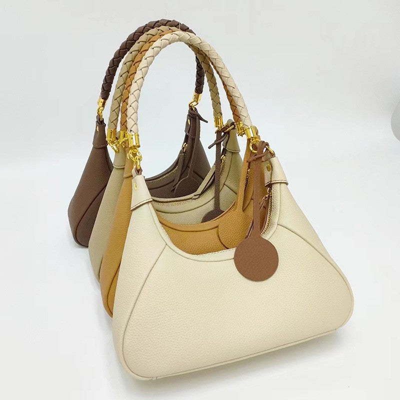 MADISON Cowhide Texture Underarm Bag