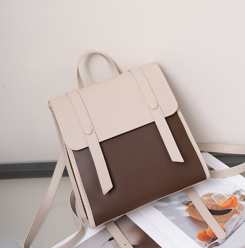 ENSLEY High-Capacity Leather Backpack