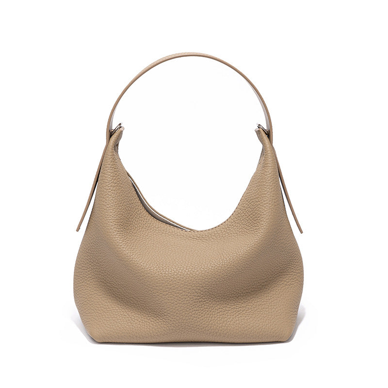 MACIE Soft Pillow Shoulder Bag in Cowhide