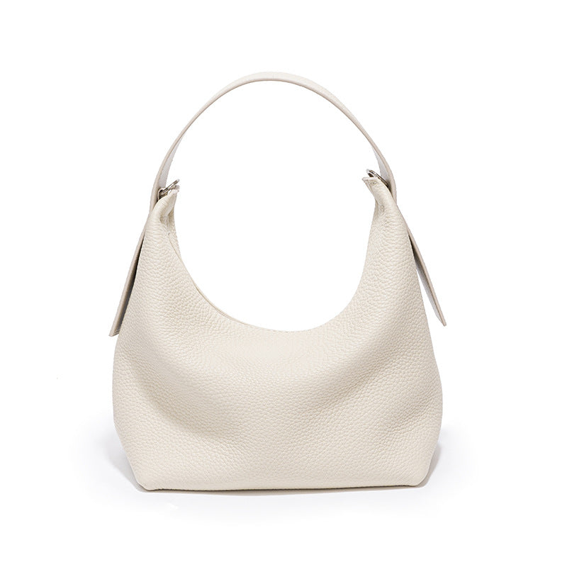 MACIE Soft Pillow Shoulder Bag in Cowhide
