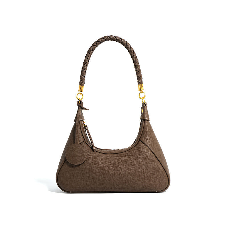 MADISON Cowhide Texture Underarm Bag