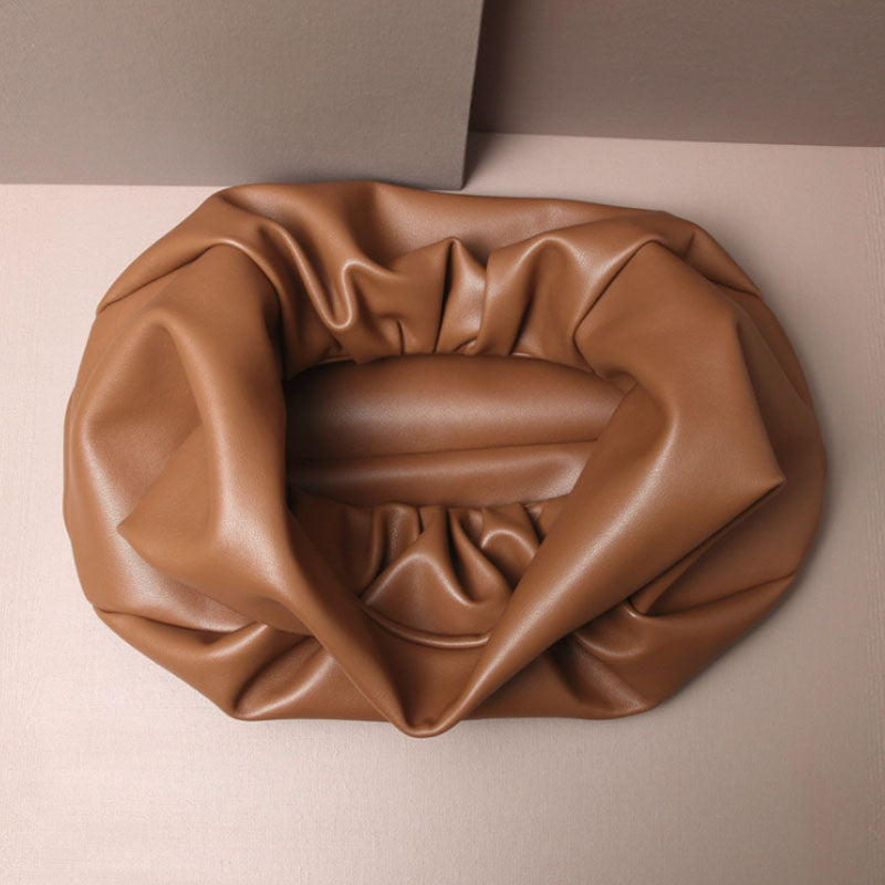 ADELE Leather Pouch Cloud Bag