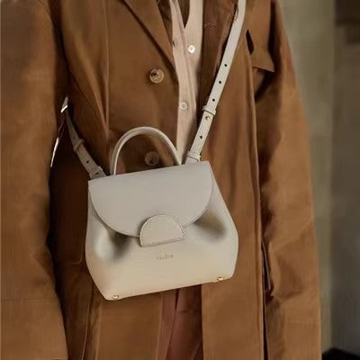 POLENE Small Pig Bag with Shoulder Strap