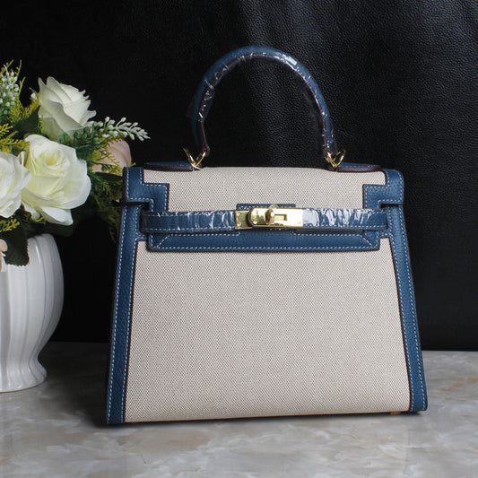 ELORA Leather Shoulder Bag
