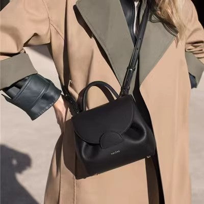 POLENE Small Pig Bag with Shoulder Strap