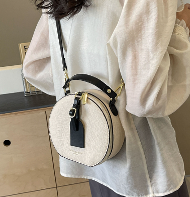 PIPER Leather Box Crossbody Bag