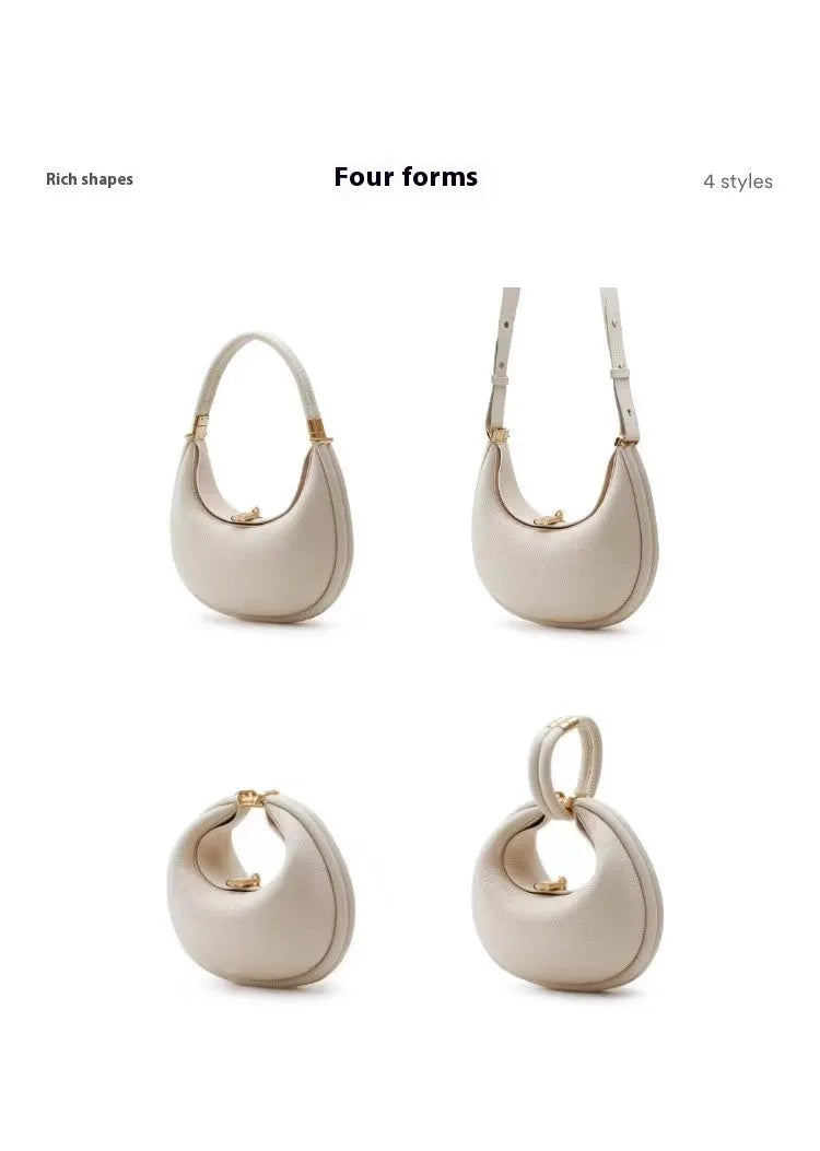 RAI Leather Medium Commuter Shoulder Bag