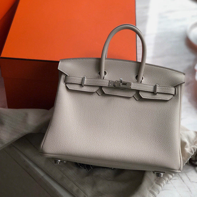 Piper Genuine Leather Crocodile Pattern Handbag