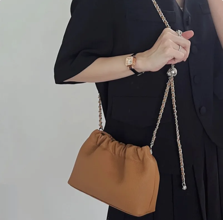 JOSIE Pleated Cloud Bag