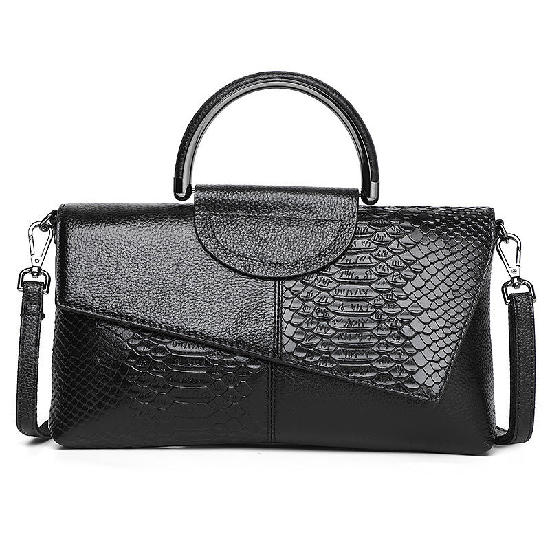 MAYA Leather Party Clutch & Crossbody Bag