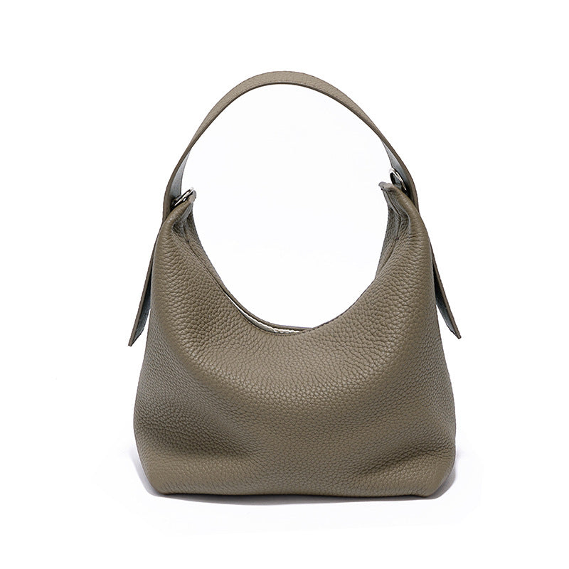 MACIE Soft Pillow Shoulder Bag in Cowhide
