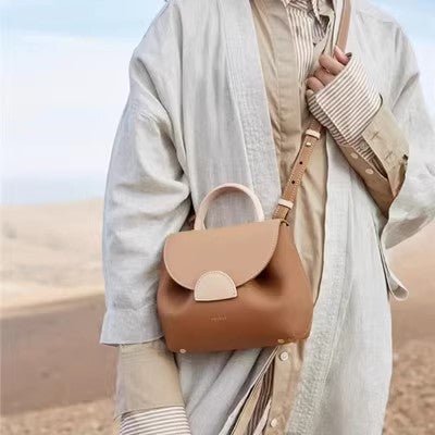 POLENE Small Pig Bag with Shoulder Strap