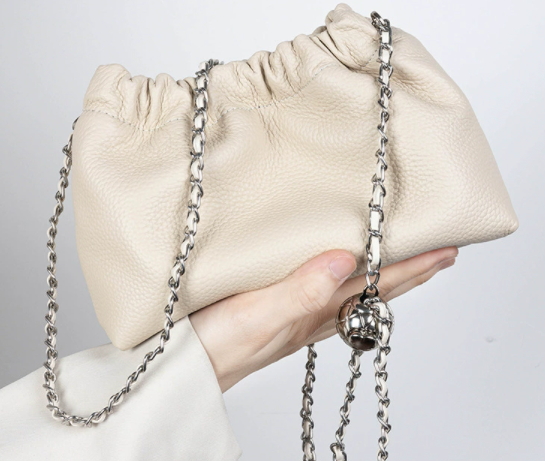 JOSIE Pleated Cloud Bag