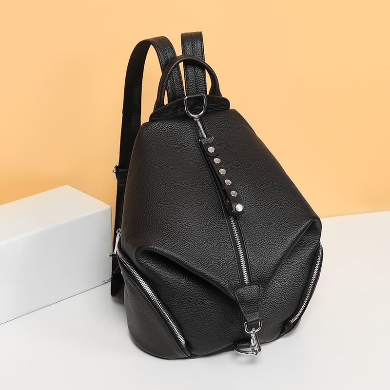 OZZY Anti-Theft Leather Bag