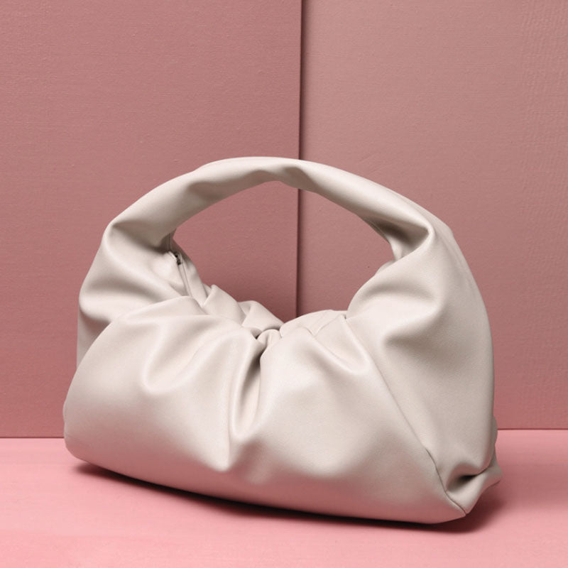 ADELE Leather Pouch Cloud Bag