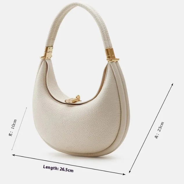 RAI Leather Medium Commuter Shoulder Bag