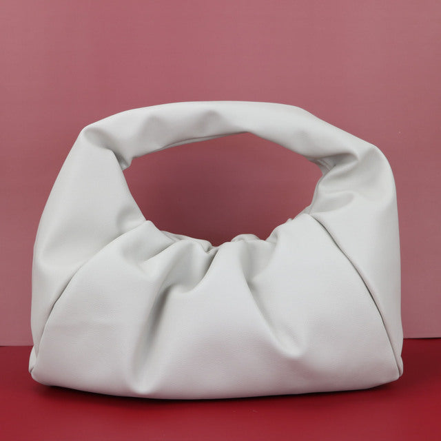 ADELE Leather Pouch Cloud Bag