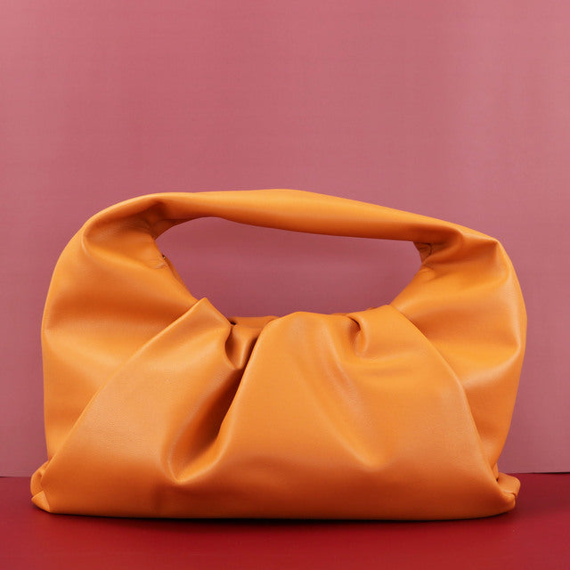 ADELE Leather Pouch Cloud Bag